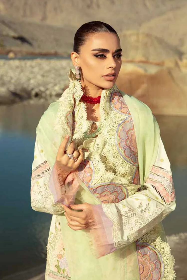 02 Mint Luxury Lawn Collection Vol 2