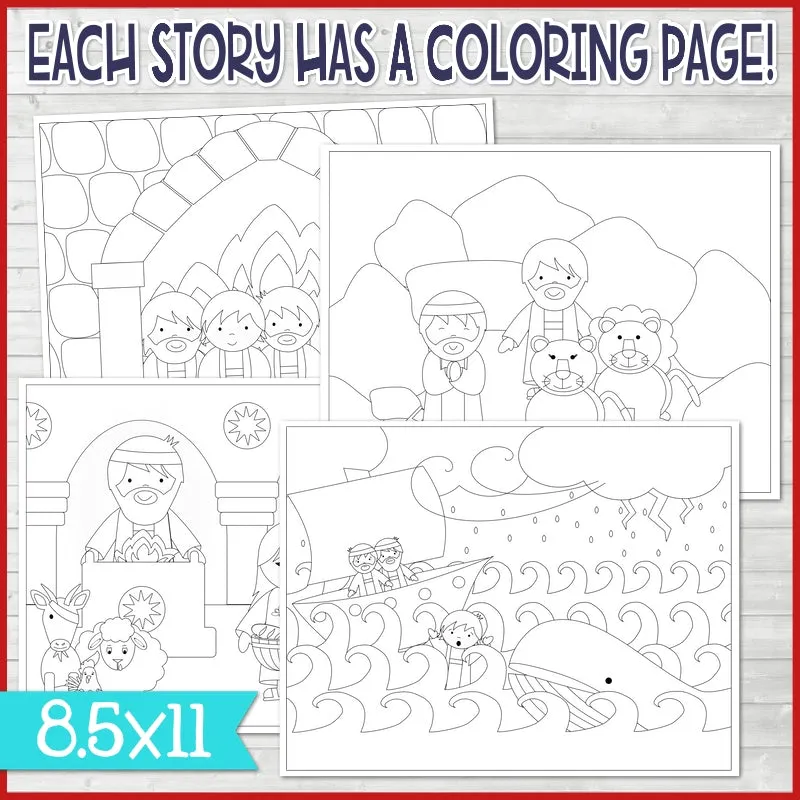 2022 CFM Story Board Kit 6 {Old Testament} PRINTABLE