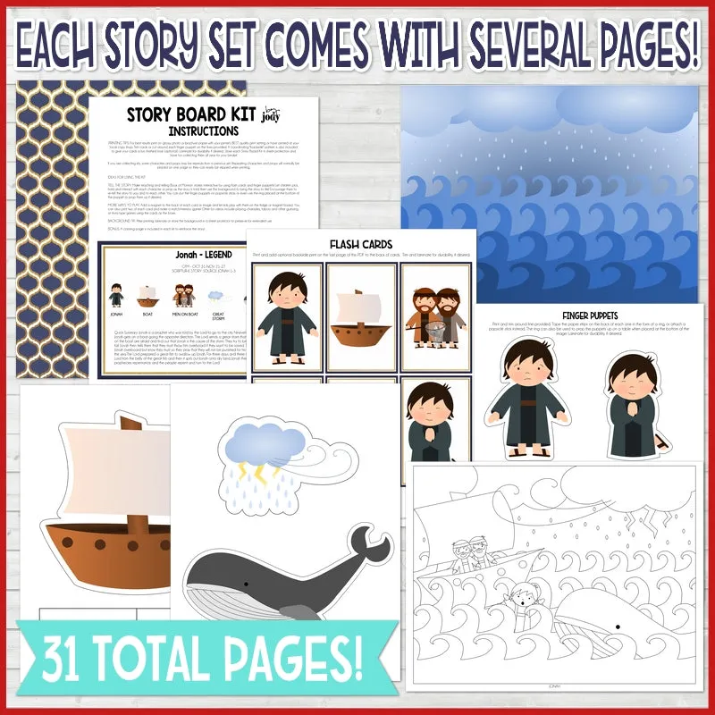 2022 CFM Story Board Kit 6 {Old Testament} PRINTABLE