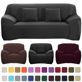 21 Colors For Choice Solid Color Sofa Cover Stretch Seat Couch Covers Couch Cover Loveseat Funiture