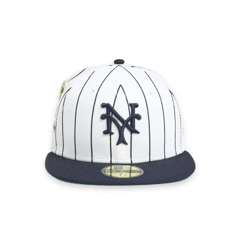 [60244530] New York Giants LOGO History '21 WS White 59FIFTY Men's Fitted Hat