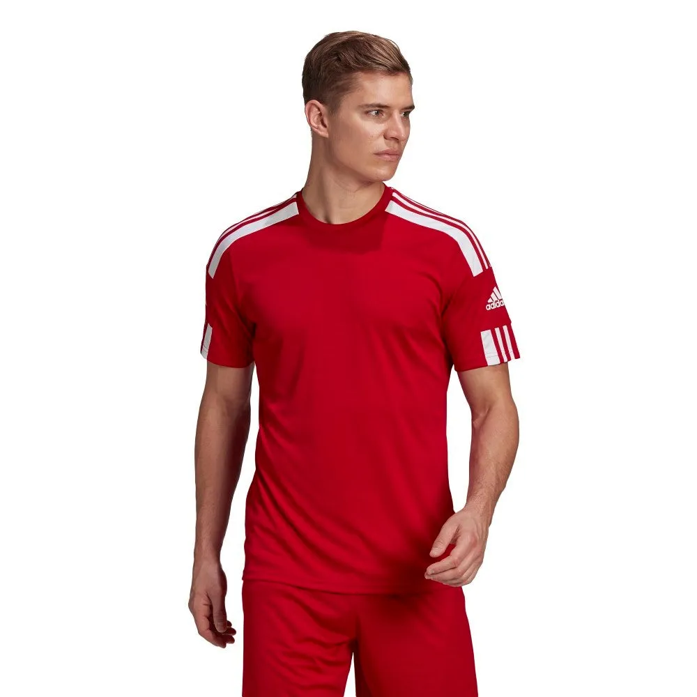 Adidas Adult Squadra 21 Jersey (Red/White)