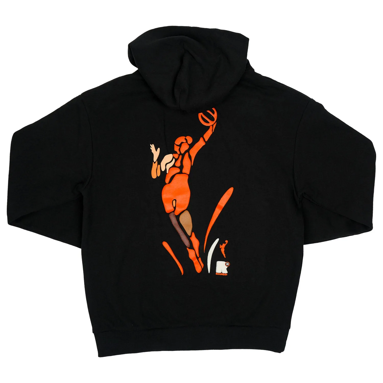 Adult Indiana Fever We As One WNBA Hooded Sweatshirt in Black by Round 21