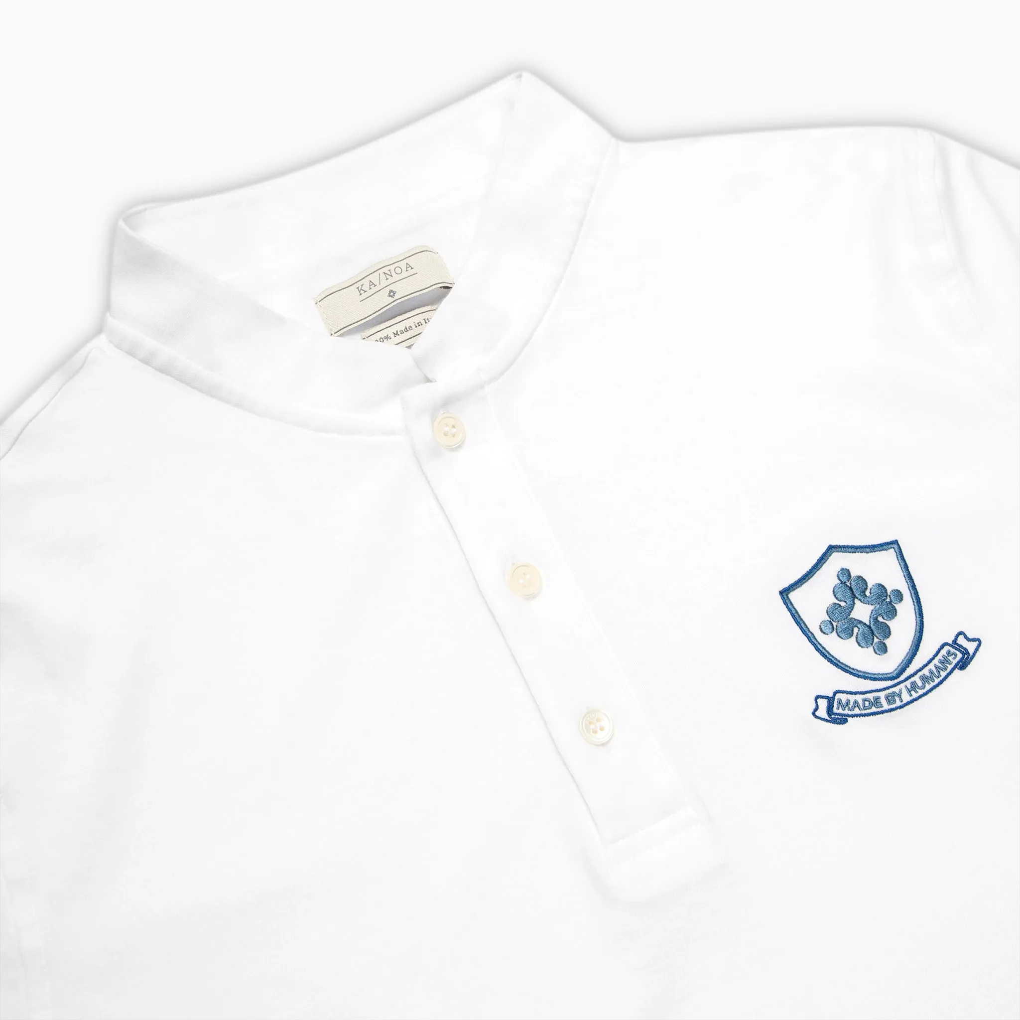 Aedus polo s/s in luxury jersey