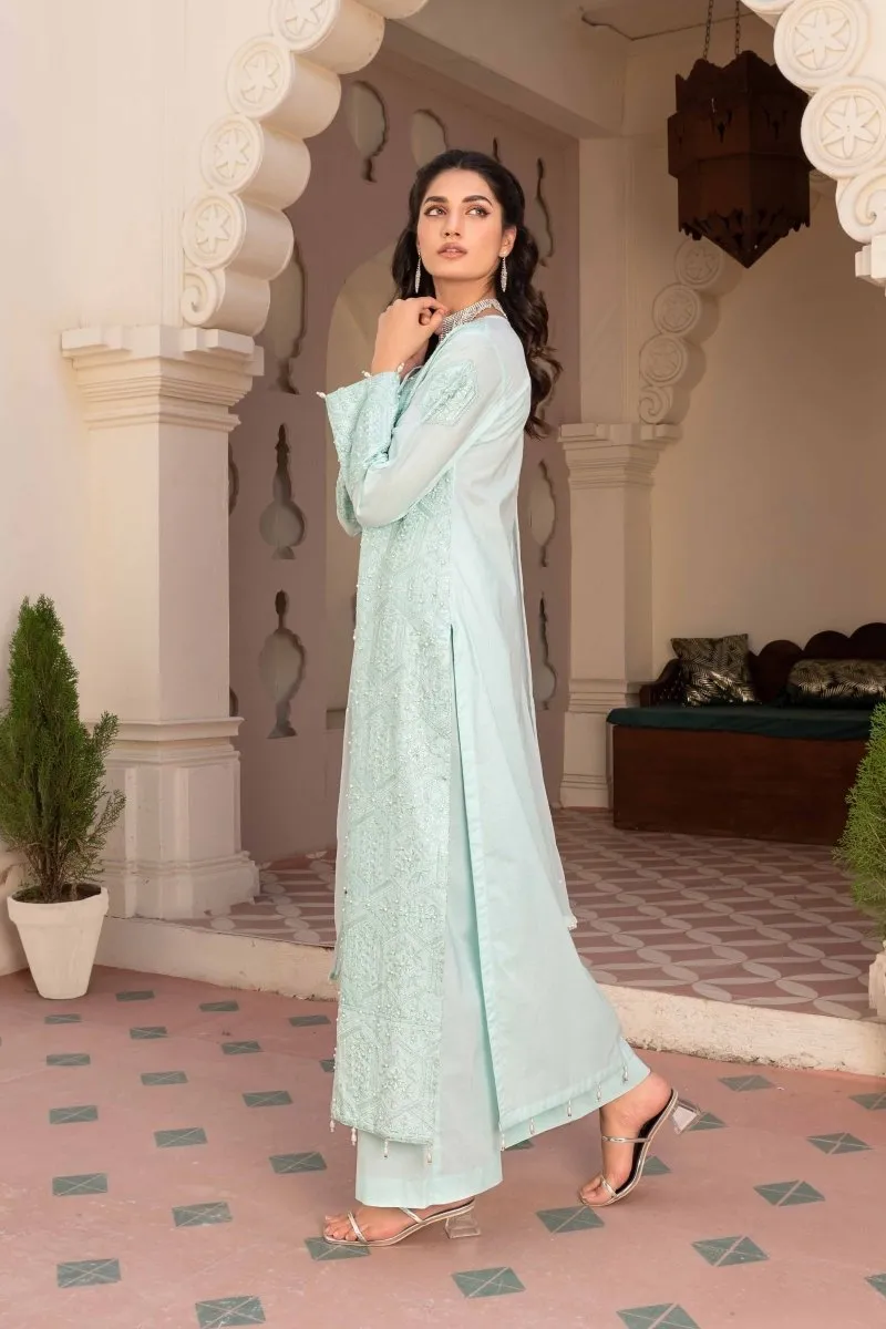 Allys Luxury Festive Embroidered Suit ALL118