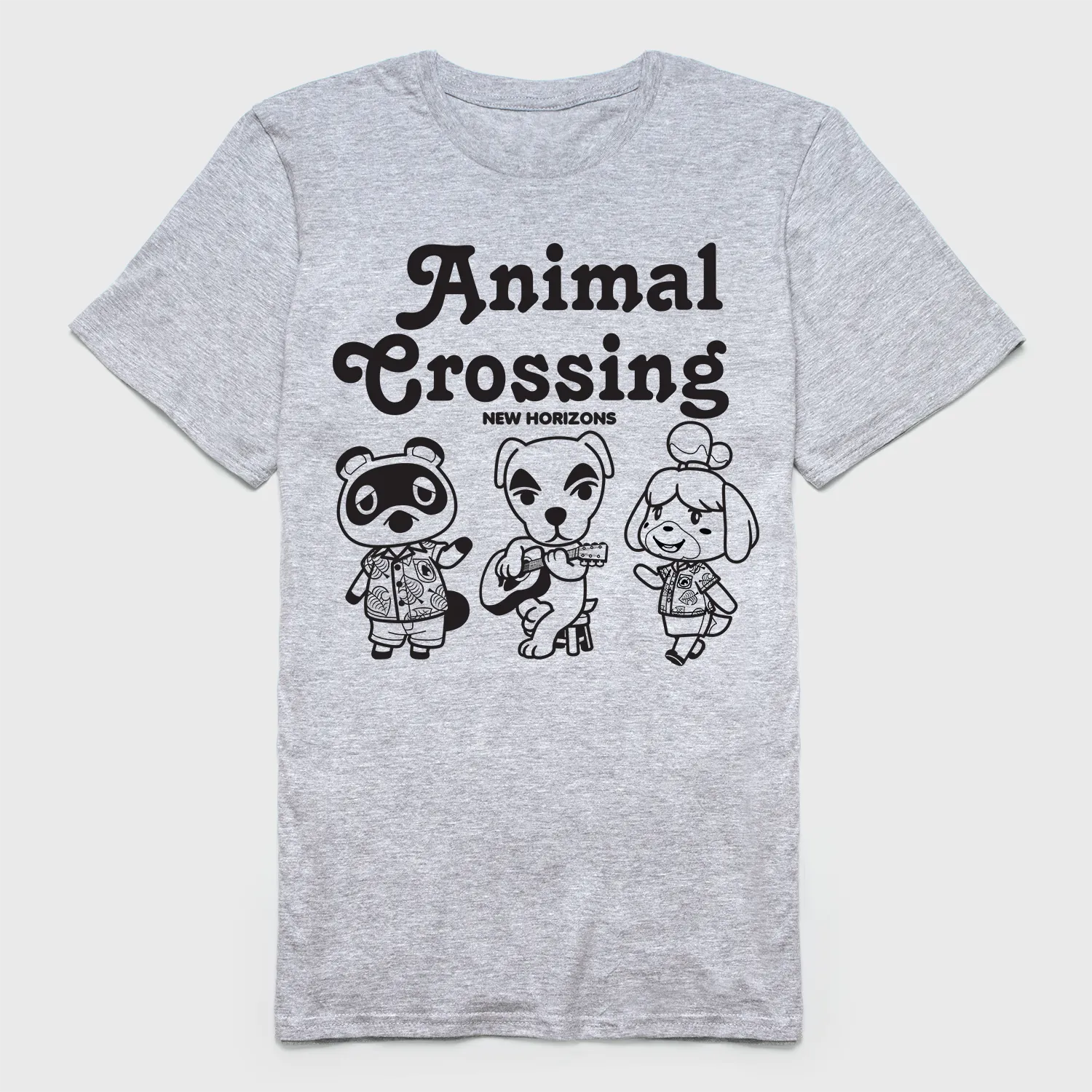 Animal Crossing - Tom Nook, K.K., & Isabelle Character Unisex Tee