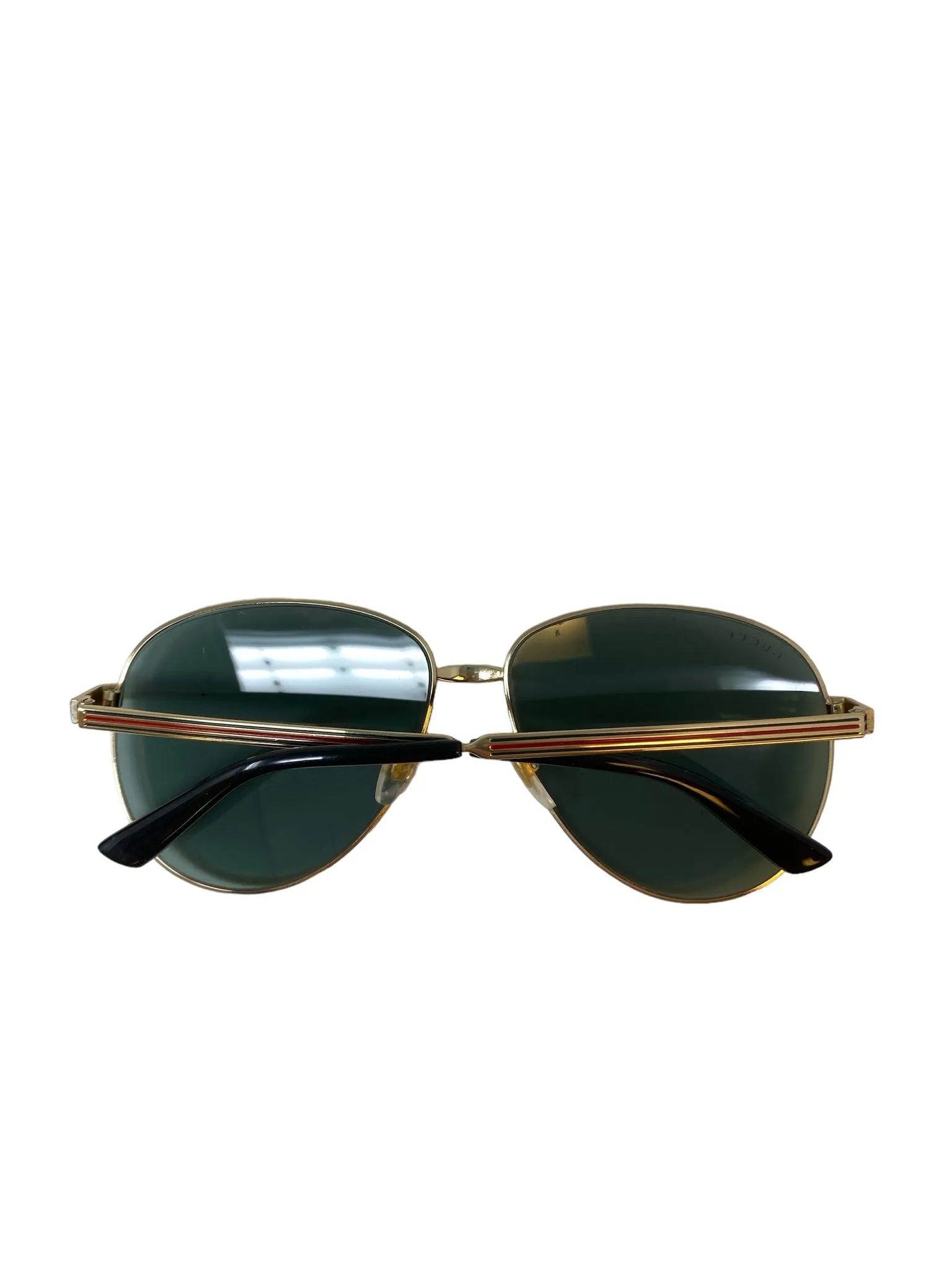 Authentic "pre-loved" Luxury Item Gold Sunglasses