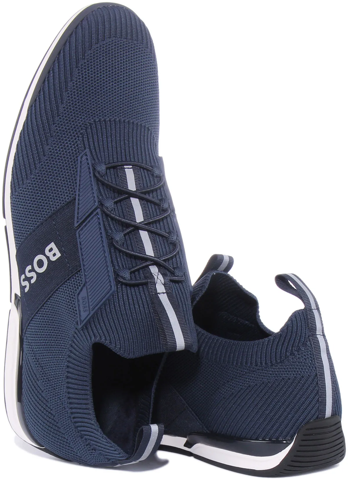 Boss Saturn Slon In Navy For Men