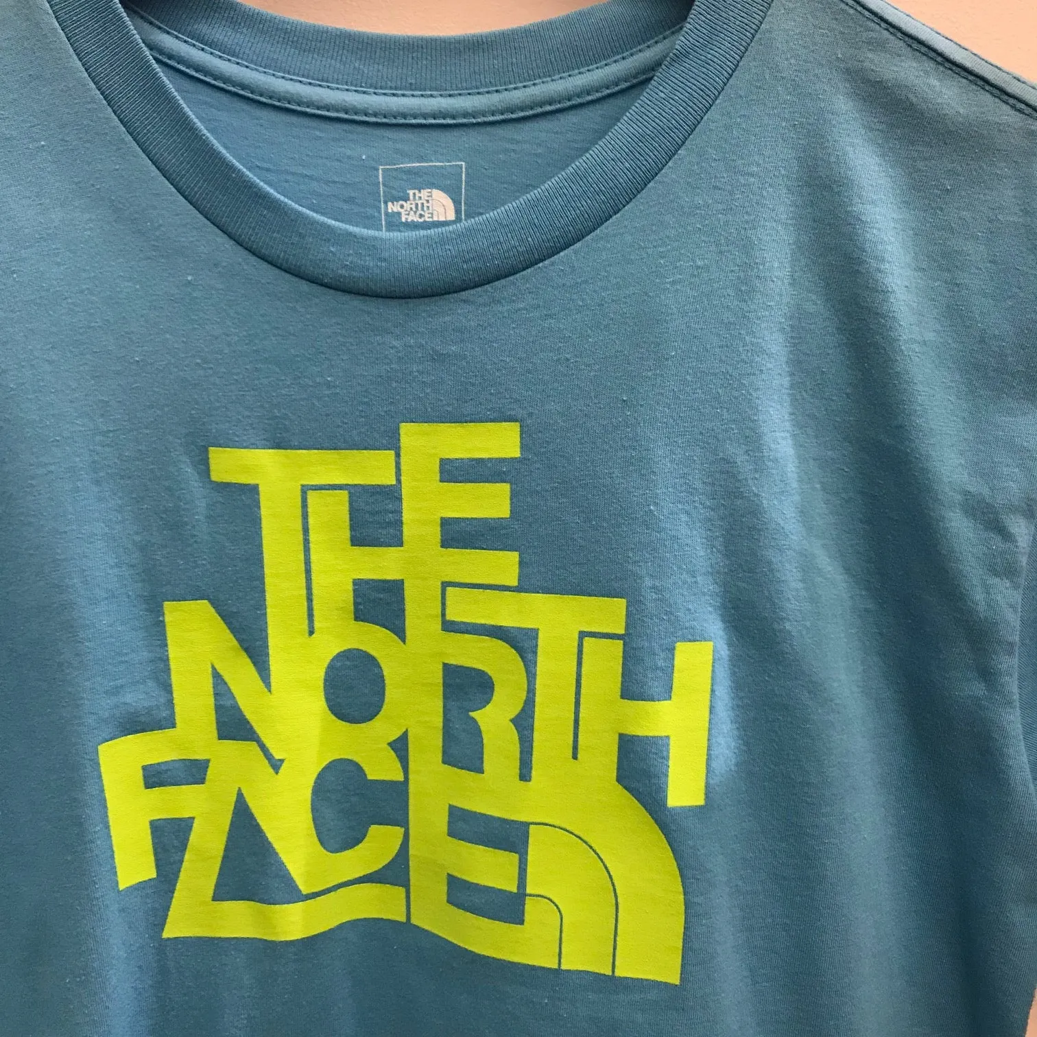 Boys' The North Face | Clocker Tee Organic Cotton Shirt | Blintz Blue