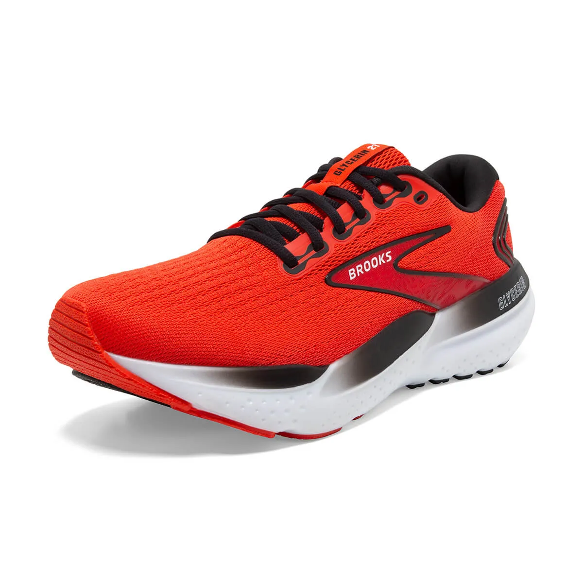 Brooks Glycerin 21 Mens | Grenadine/salsa/black