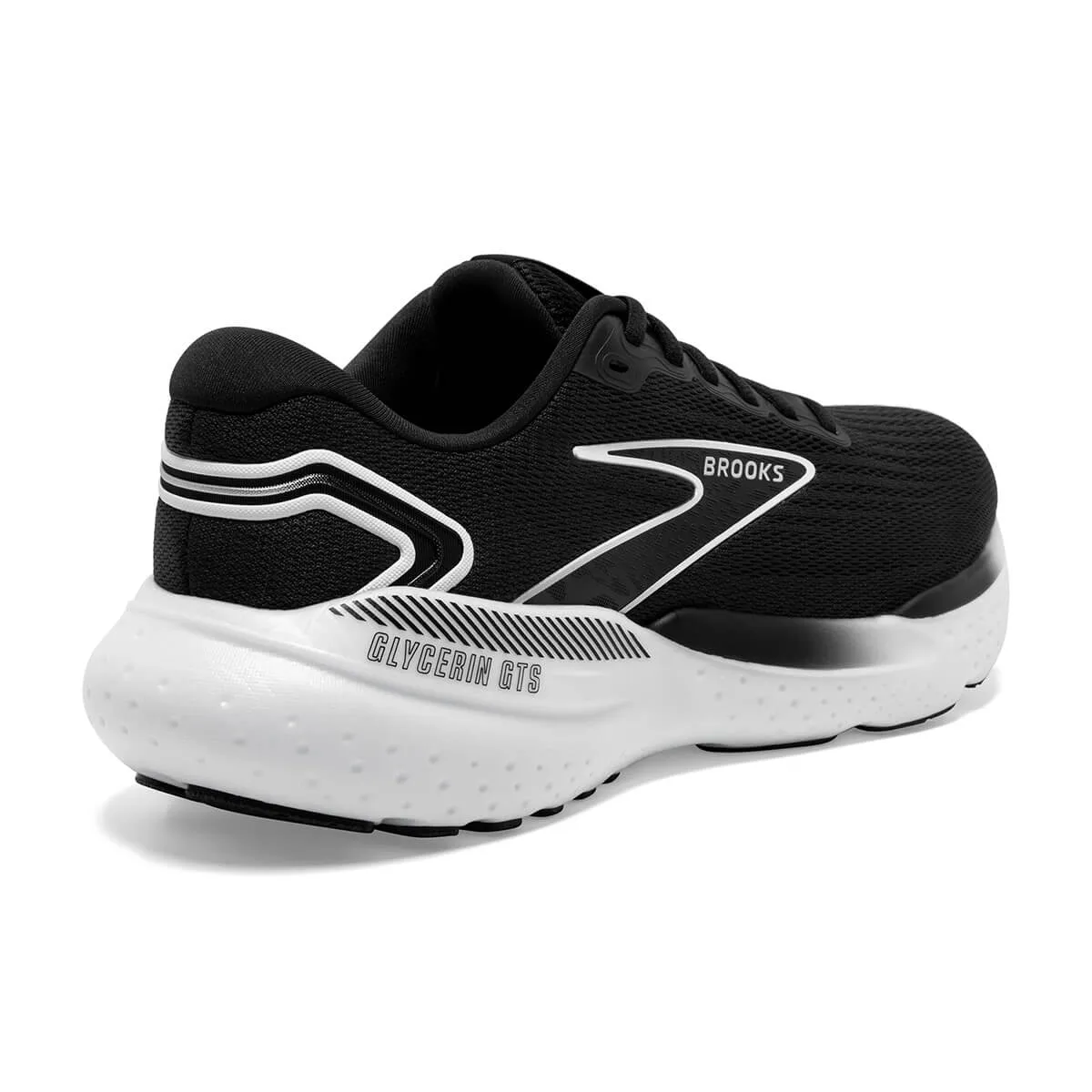 Brooks Glycerin GTS 21 Mens | Black/grey/white