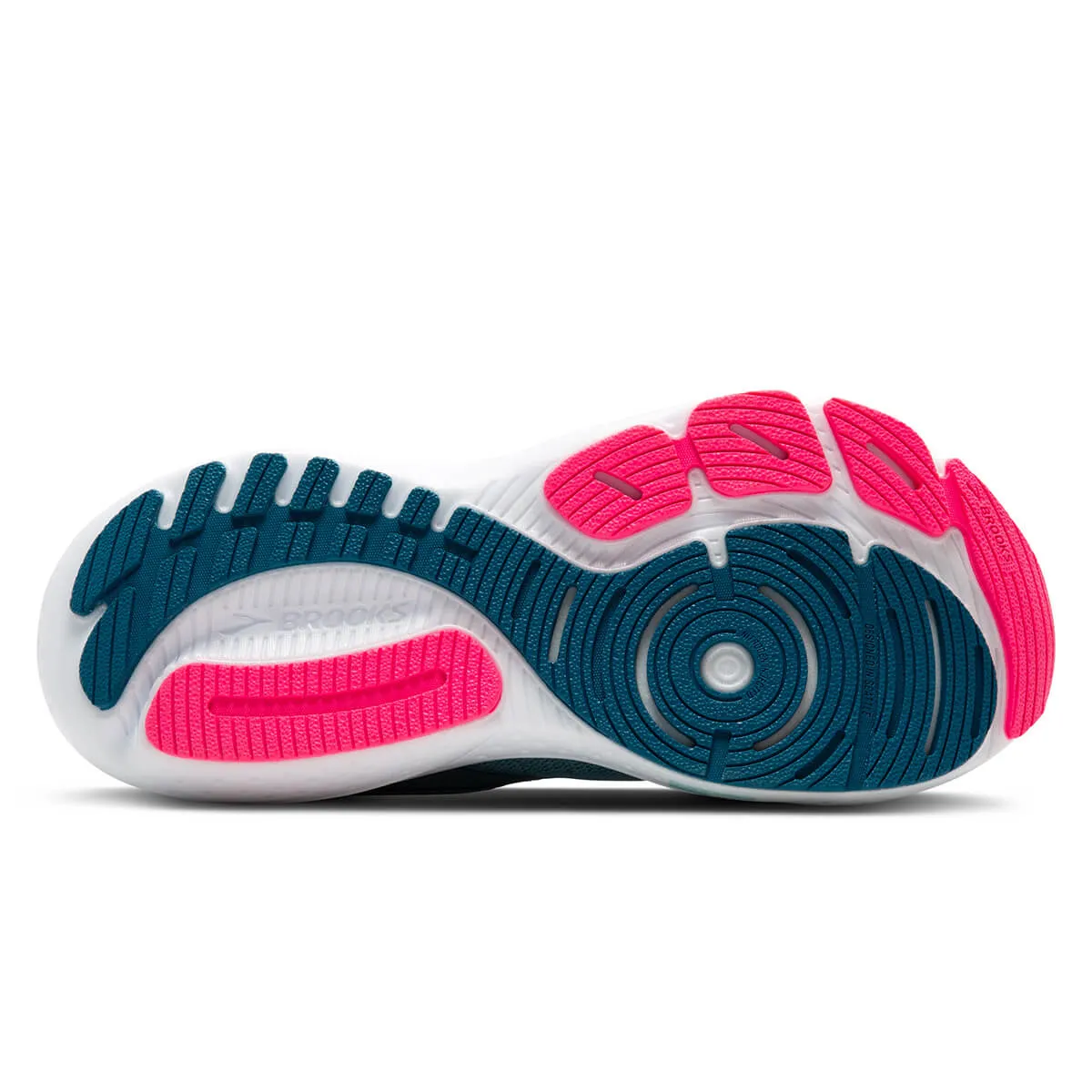 Brooks Glycerin GTS 21 Womens | Moroccan Blue/aqua/pink