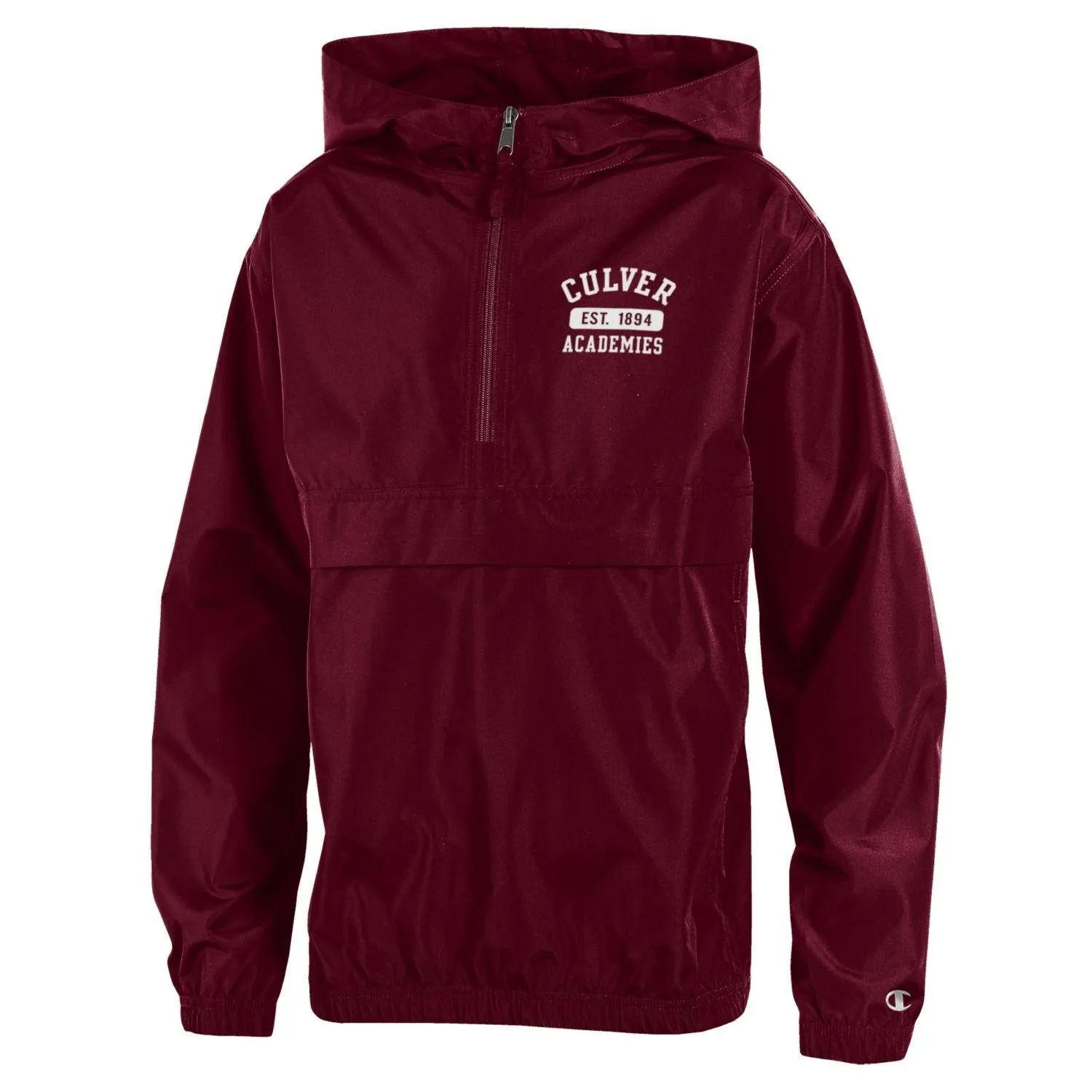 Champion 1894 Youth Packable Jacket - Maroon