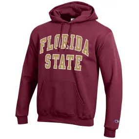 Champion Men's Florida State Powerblend Hood - Garnet