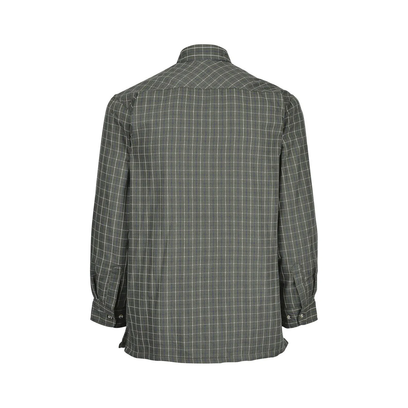 Champion Mens Milton Fleece Lined Shirt-GREEN