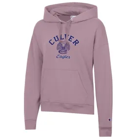 Champion Powerblend Women's Hood - Purple Fig