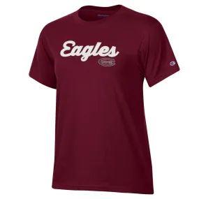 Champion Women's Core Short Sleeve Tee - Maroon