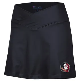 Champion Women's Seminole Logo Fitted Skort - Black