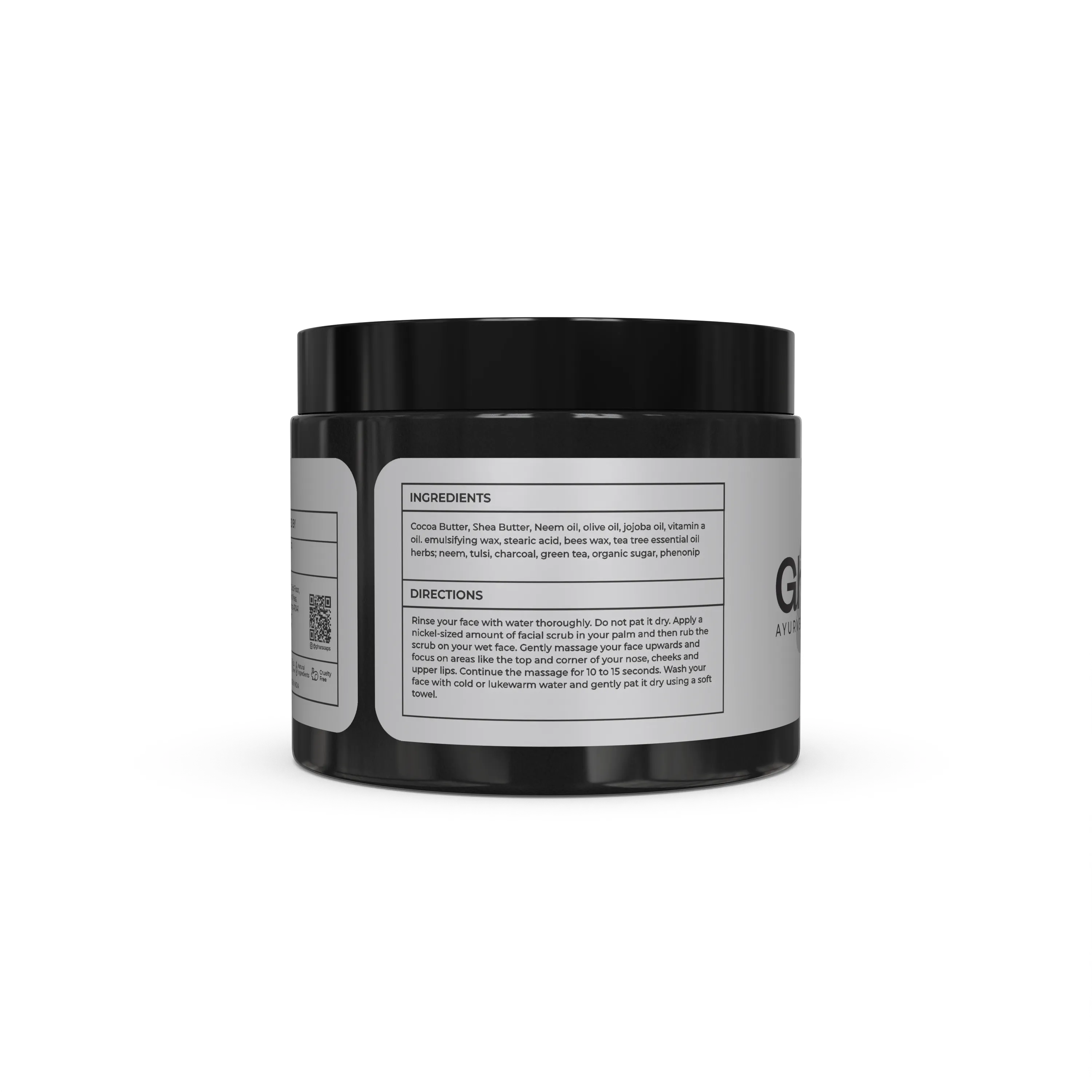 Charcoal Face Scrub