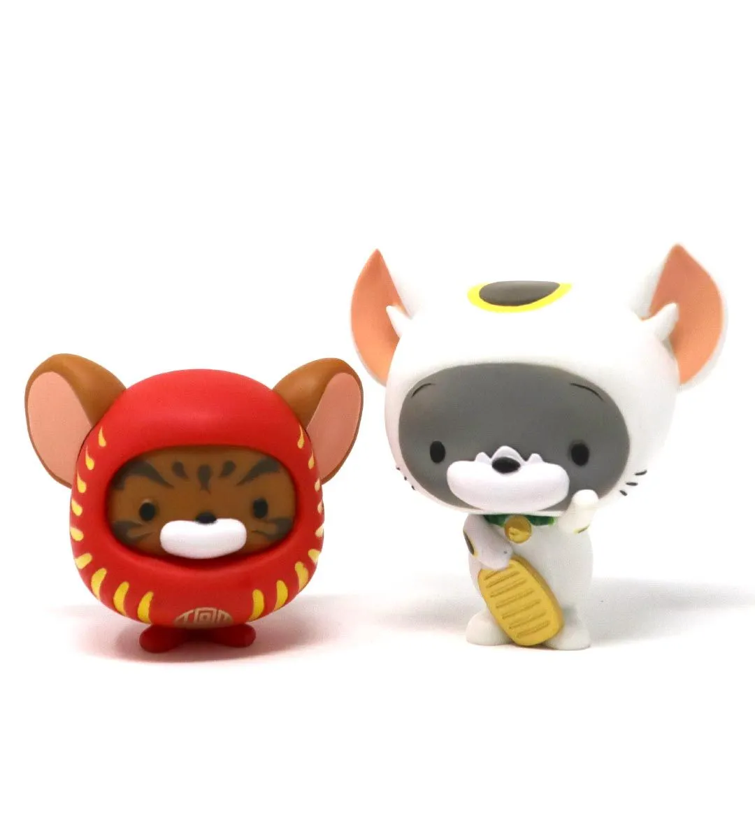 Chibi Tom & Jerry (Daruma & Maneki-Neko)