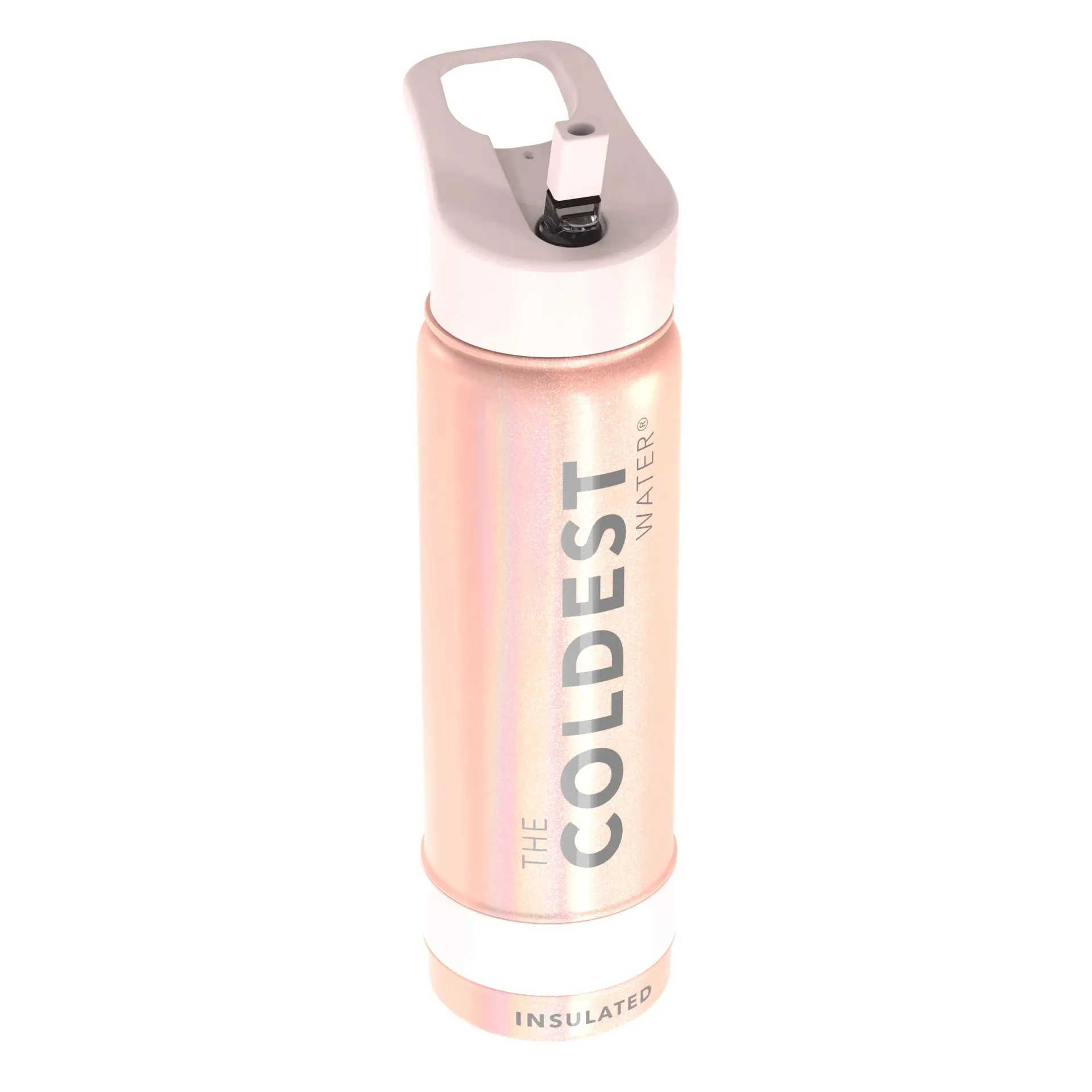 COLDEST SPORTS BOTTLE FOREVER PINK GLITTER 24OZ