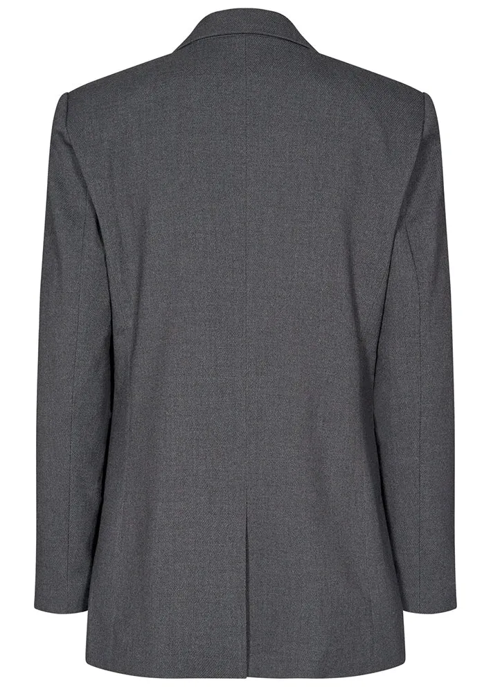 Copenhagen Muse Tailor Jacket - Blazer - Grey Melange