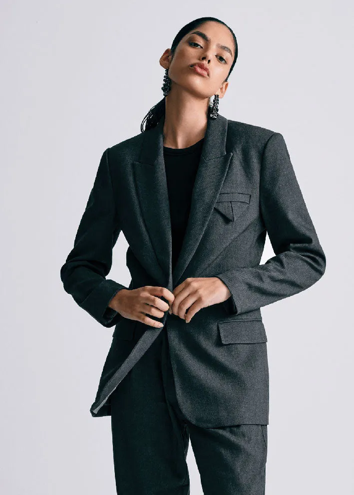 Copenhagen Muse Tailor Jacket - Blazer - Grey Melange