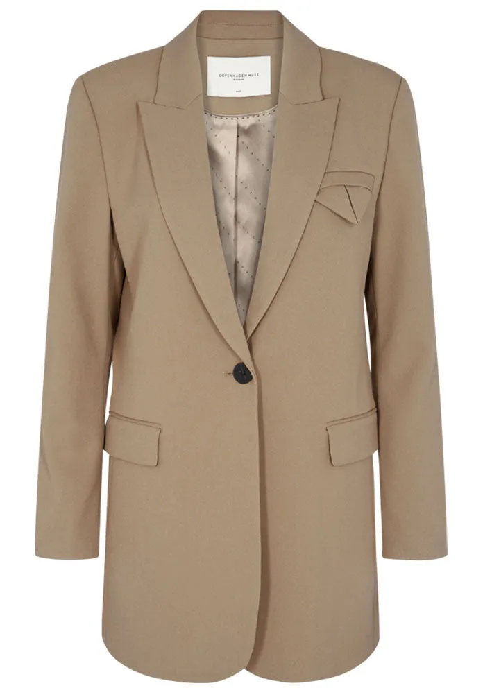 Copenhagen Muse Tailor Jacket - Blazer - timber wolf