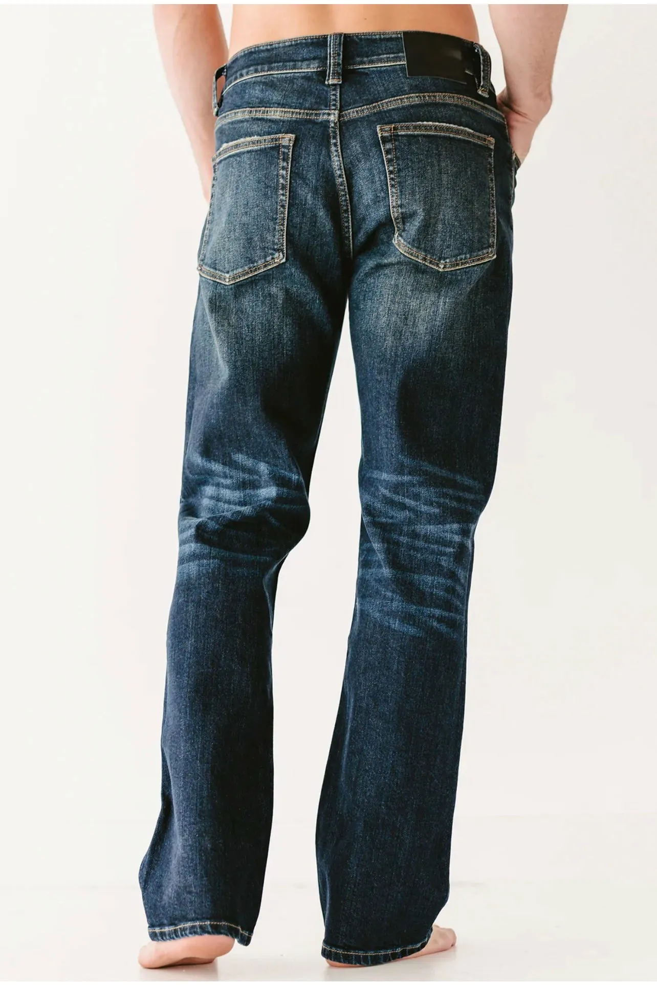 Dark Wash Men Kancan Jeans