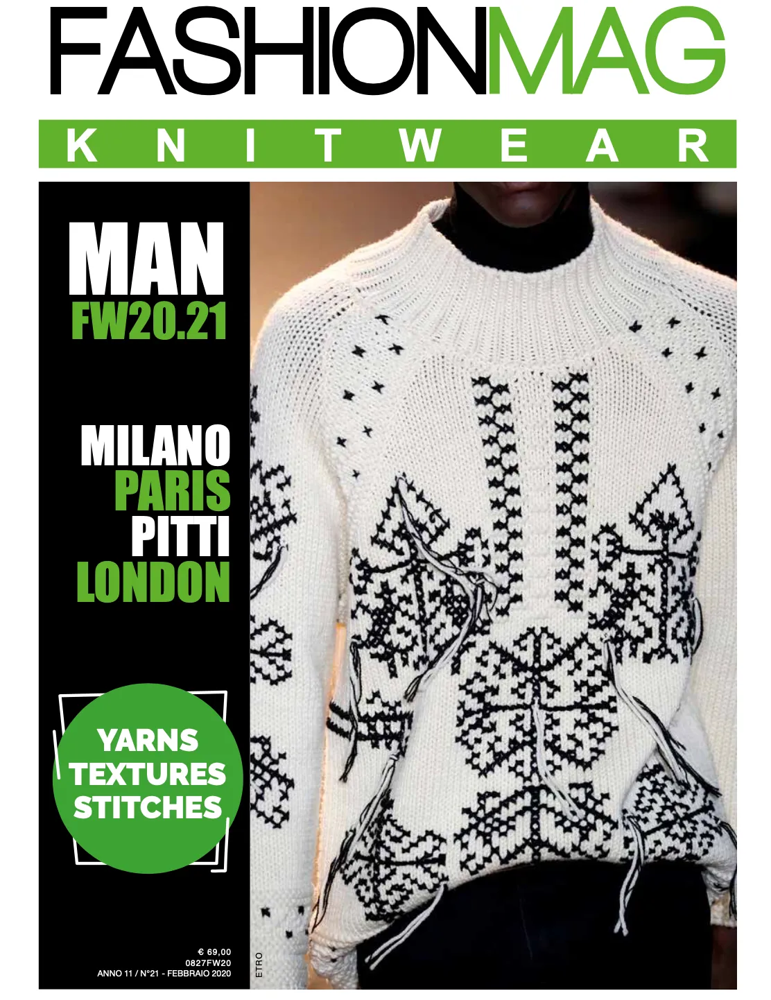 FASHIONMAG MEN's KNITWEAR &amp; SWEATERS FW200/21