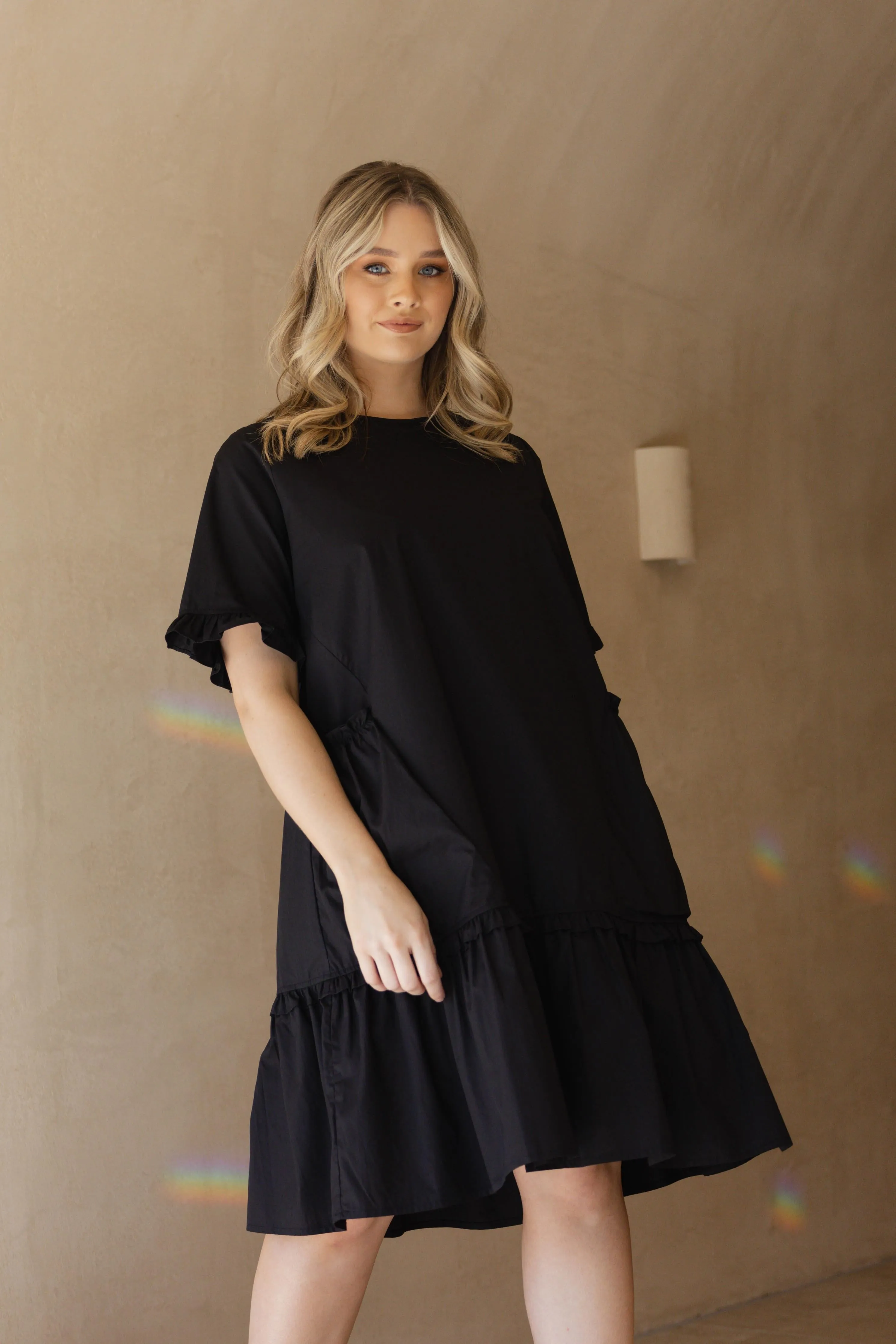 FINAL SALE Forever Dress in Black