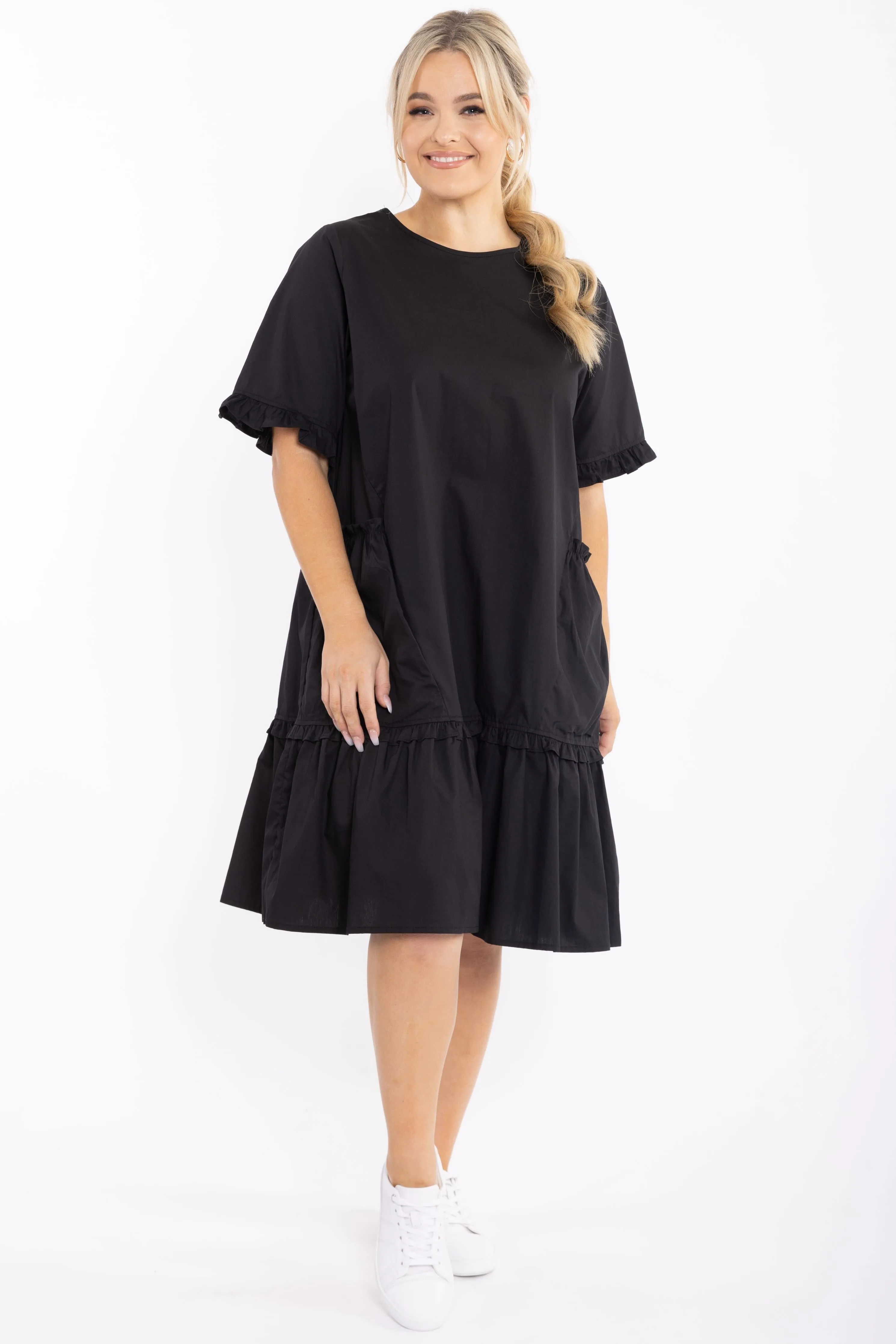 FINAL SALE Forever Dress in Black