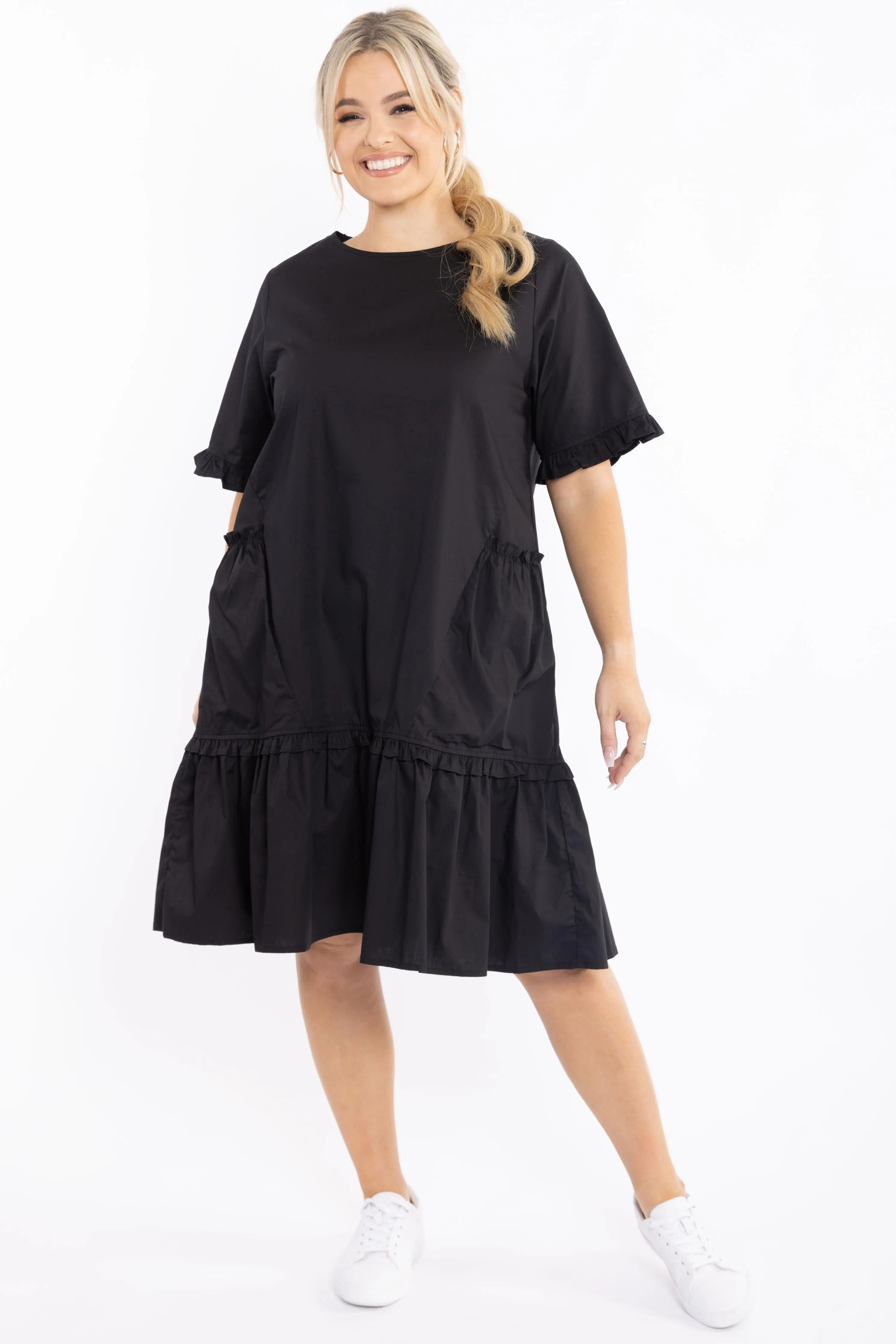 FINAL SALE Forever Dress in Black