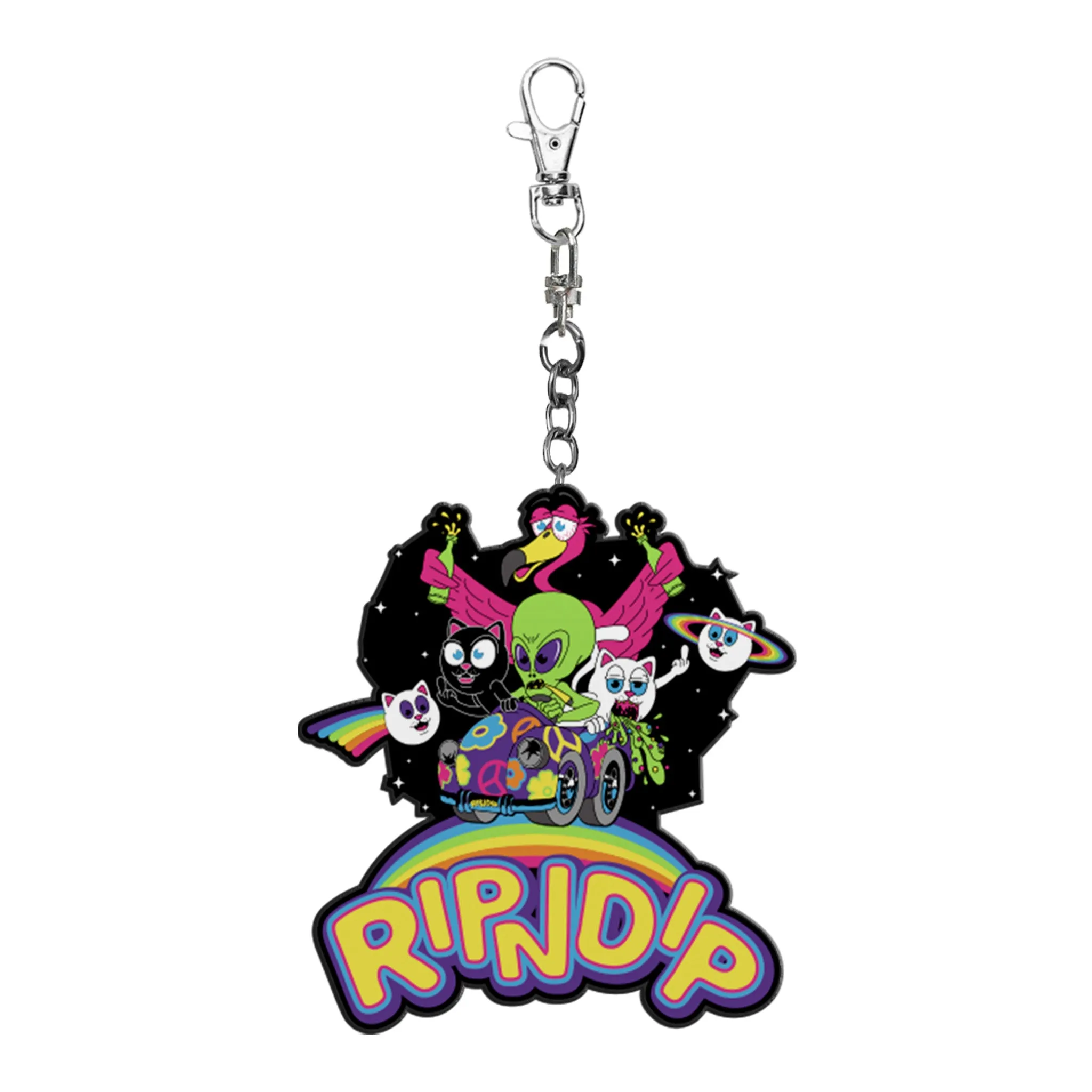 Friends Forever Rubber Keychain