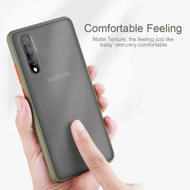 Galaxy A70 Luxury Shockproof Matte Finish Case