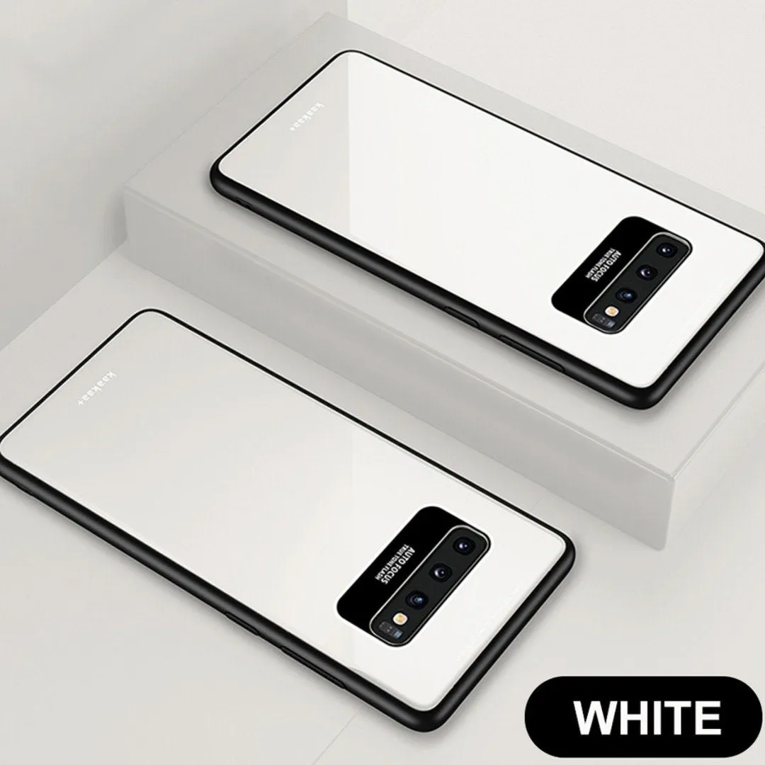 Galaxy S10 Luxury Soft Edge Acrylic Case