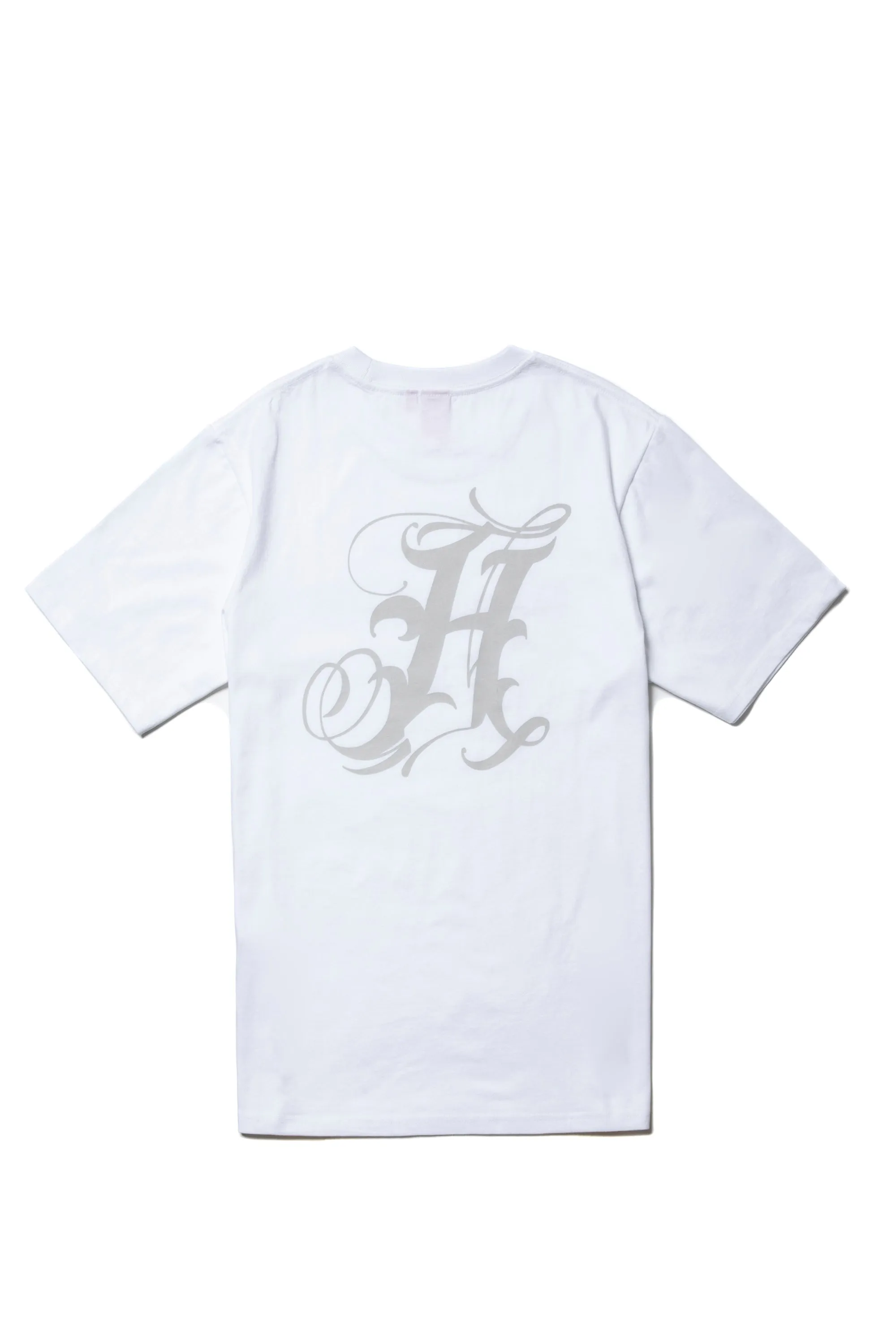 GOTHIC OLD ENGLISH SIDE LOGO S/S TEE WHITE