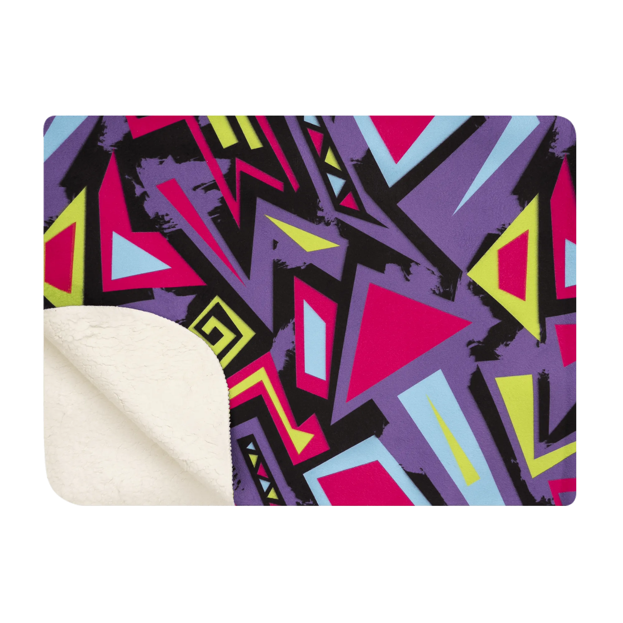 Graffiti - Luxury Sherpa Fleece Blanket