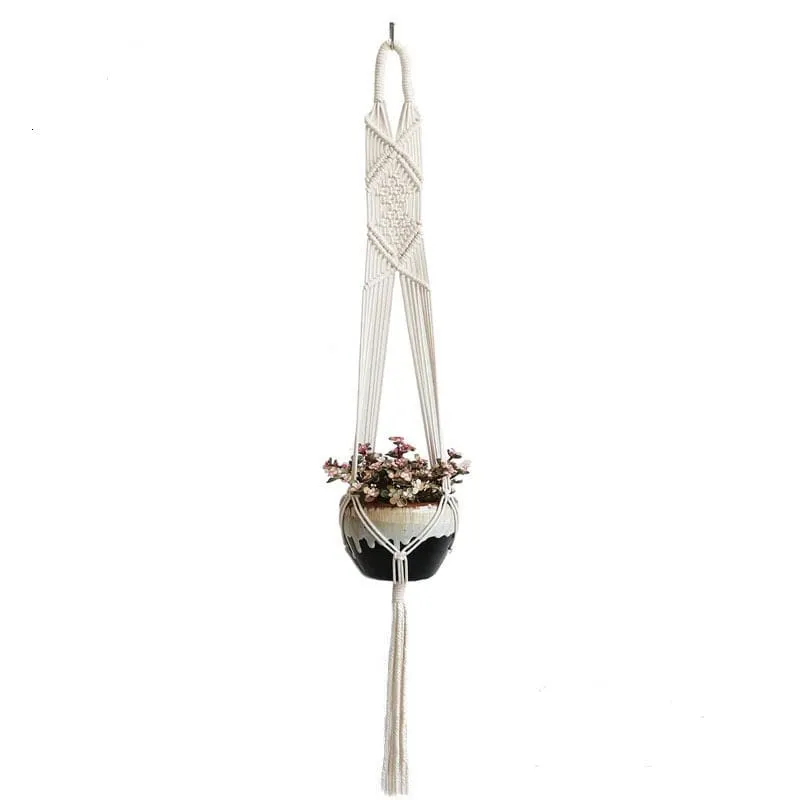 Handmade Macrame Plant Hanger - 21 Styles