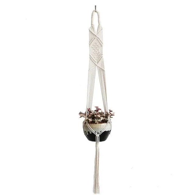 Handmade Macrame Plant Hanger - 21 Styles