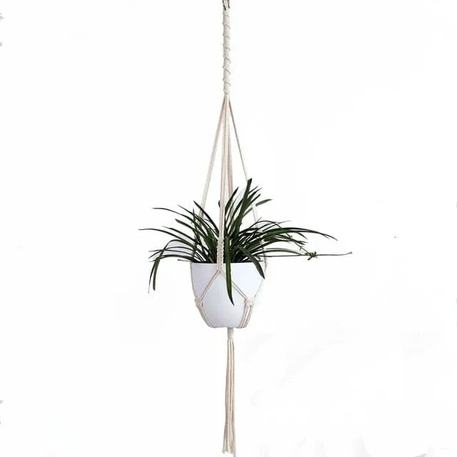 Handmade Macrame Plant Hanger - 21 Styles