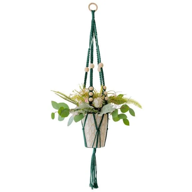 Handmade Macrame Plant Hanger - 21 Styles