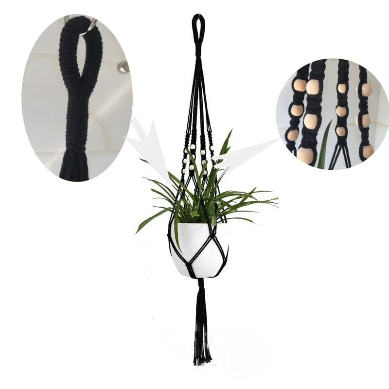 Handmade Macrame Plant Hanger - 21 Styles