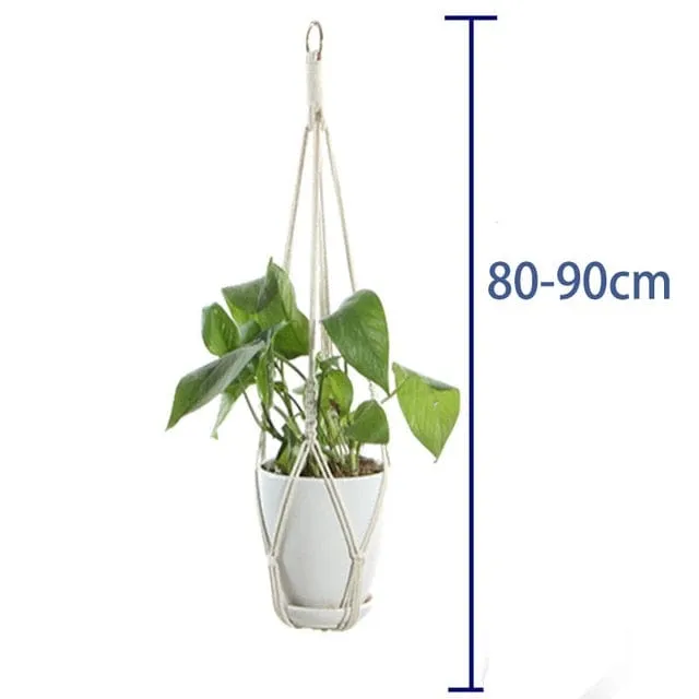 Handmade Macrame Plant Hanger - 21 Styles