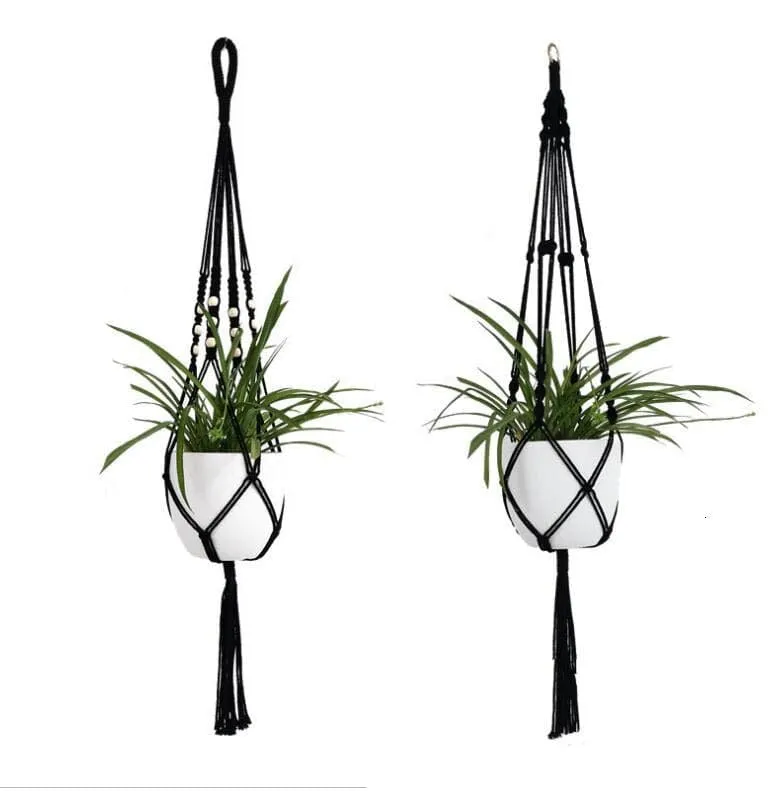 Handmade Macrame Plant Hanger - 21 Styles