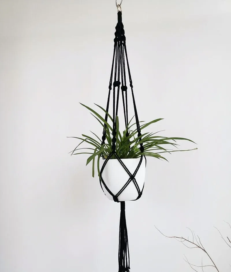 Handmade Macrame Plant Hanger - 21 Styles