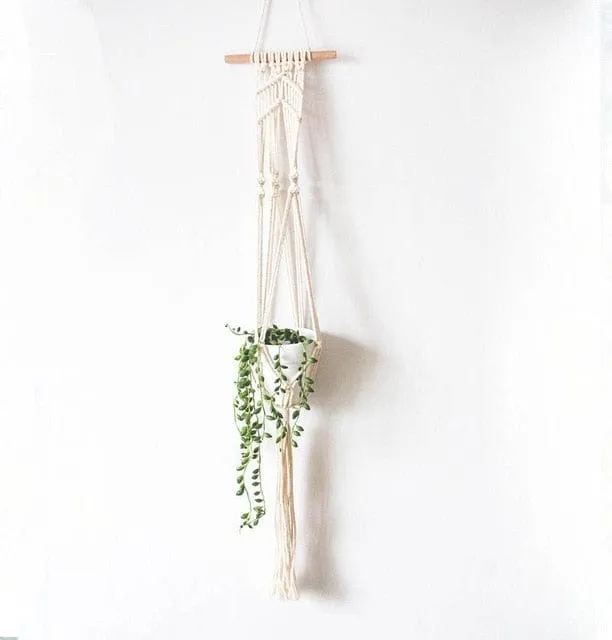 Handmade Macrame Plant Hanger - 21 Styles