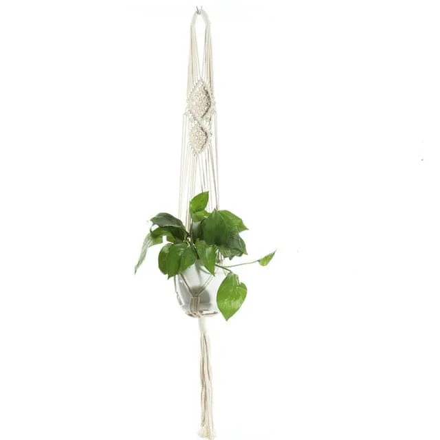 Handmade Macrame Plant Hanger - 21 Styles