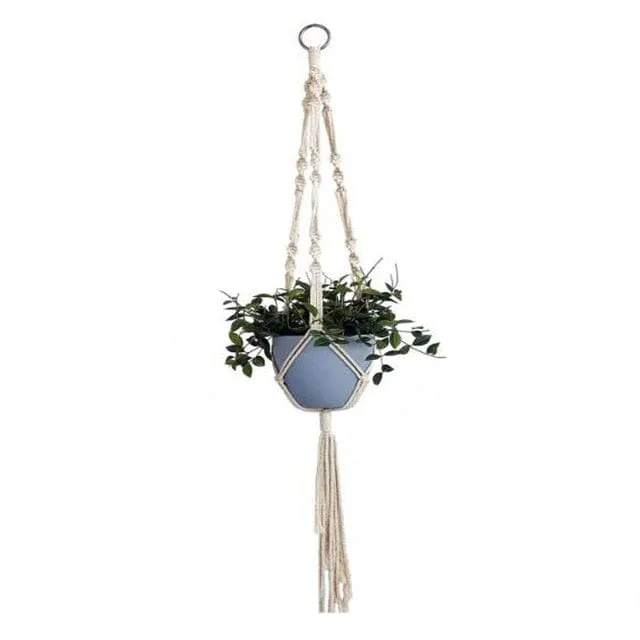 Handmade Macrame Plant Hanger - 21 Styles