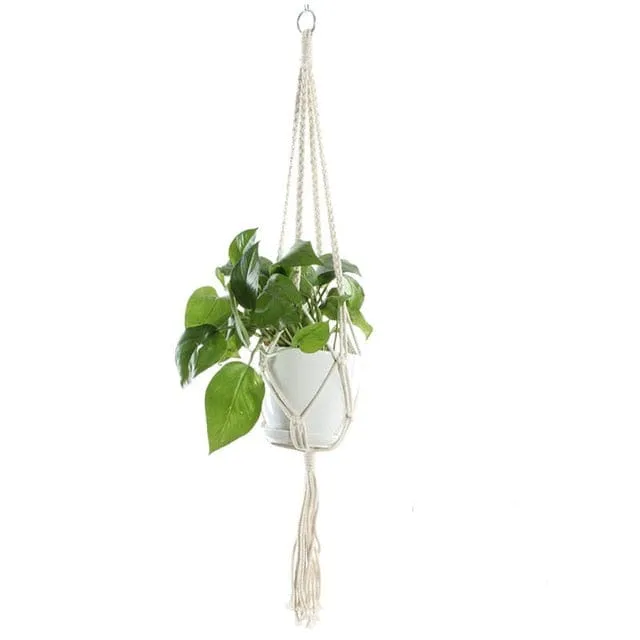 Handmade Macrame Plant Hanger - 21 Styles